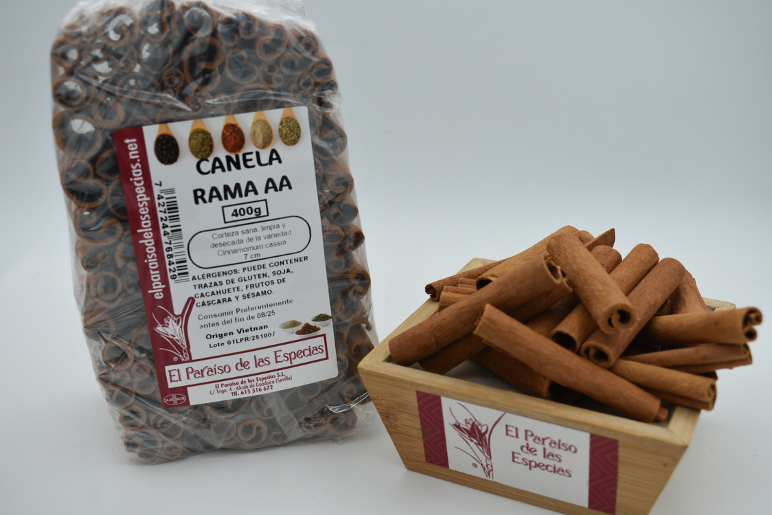 CANELA CASSIA EL PARAISO DE LAS ESPECIAS CANELA CASSIA EL PARAISO DE LAS ESPECIAS